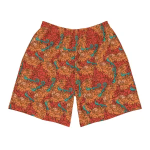 Ace Flame Flame Devil Fruit Recycled Athletic Shorts