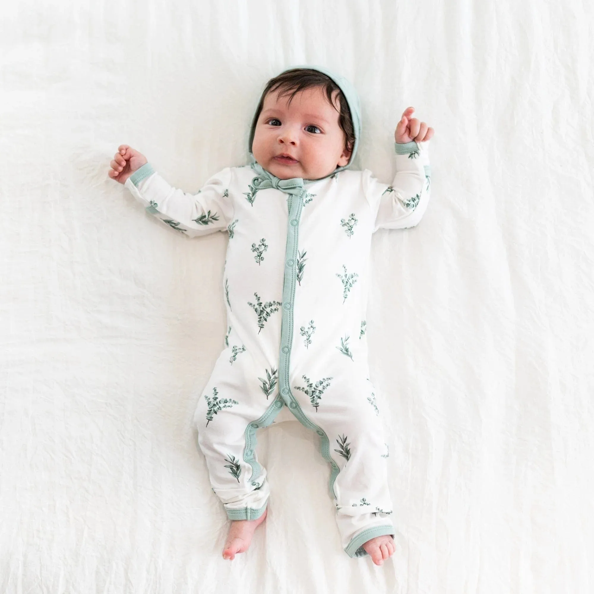 Baby Bonnet in Sage