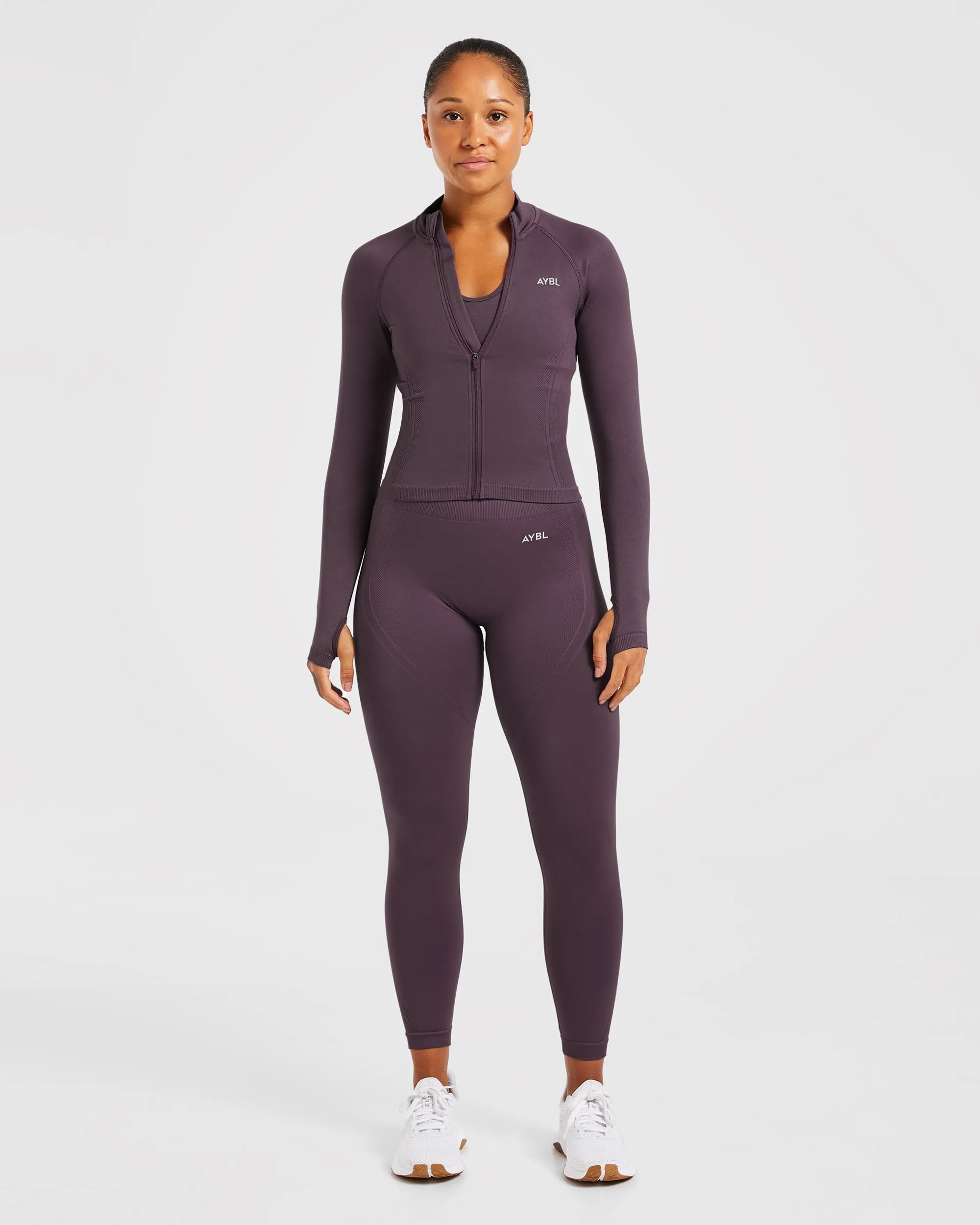 Balance V3 Seamless Zip Jacket - Purple