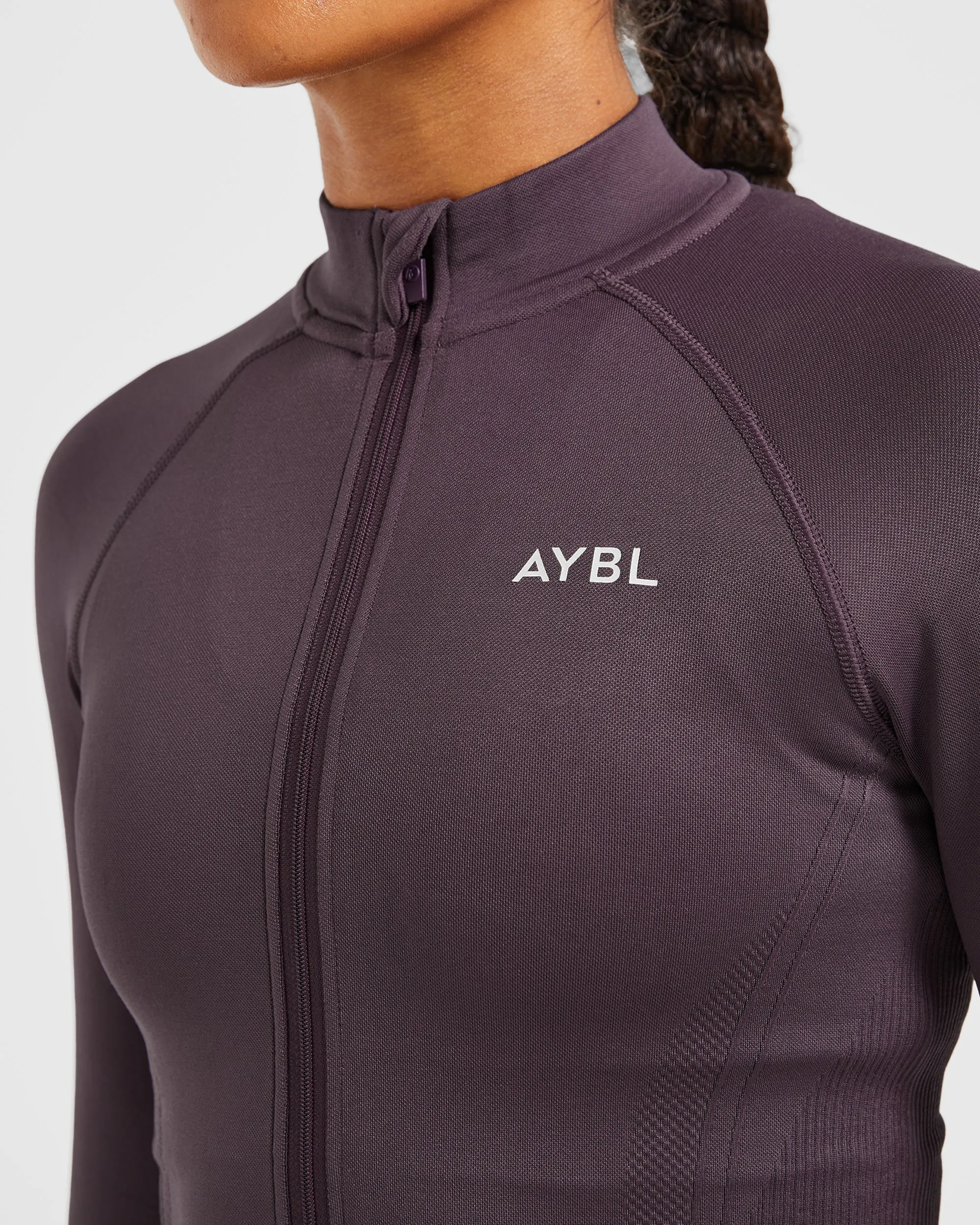 Balance V3 Seamless Zip Jacket - Purple