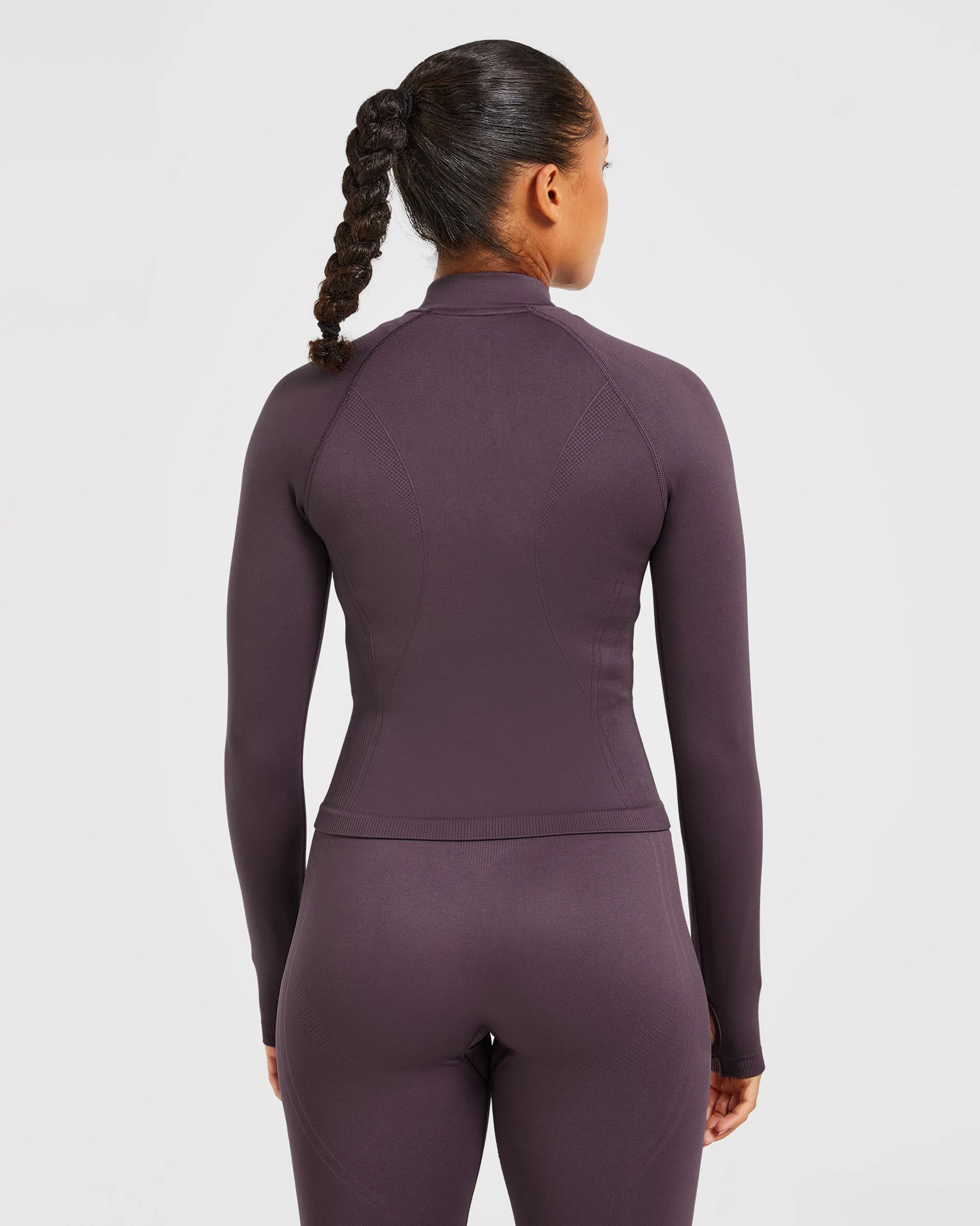 Balance V3 Seamless Zip Jacket - Purple