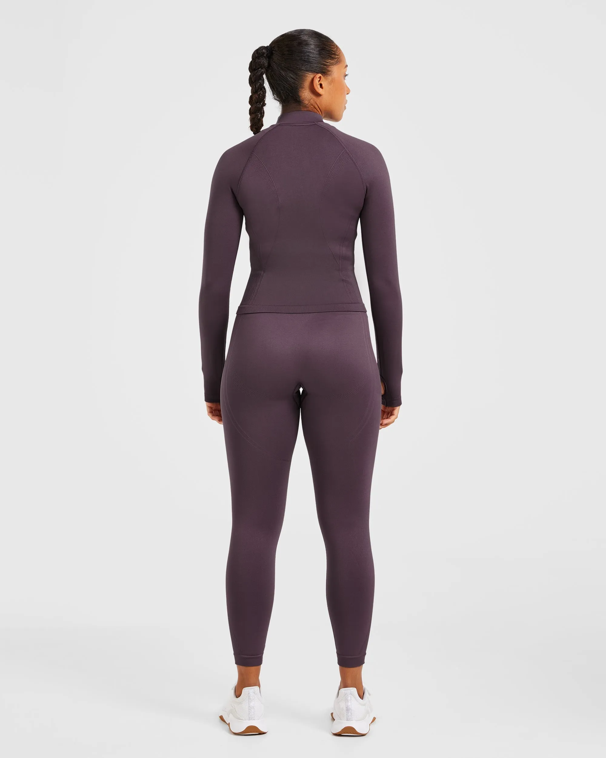 Balance V3 Seamless Zip Jacket - Purple