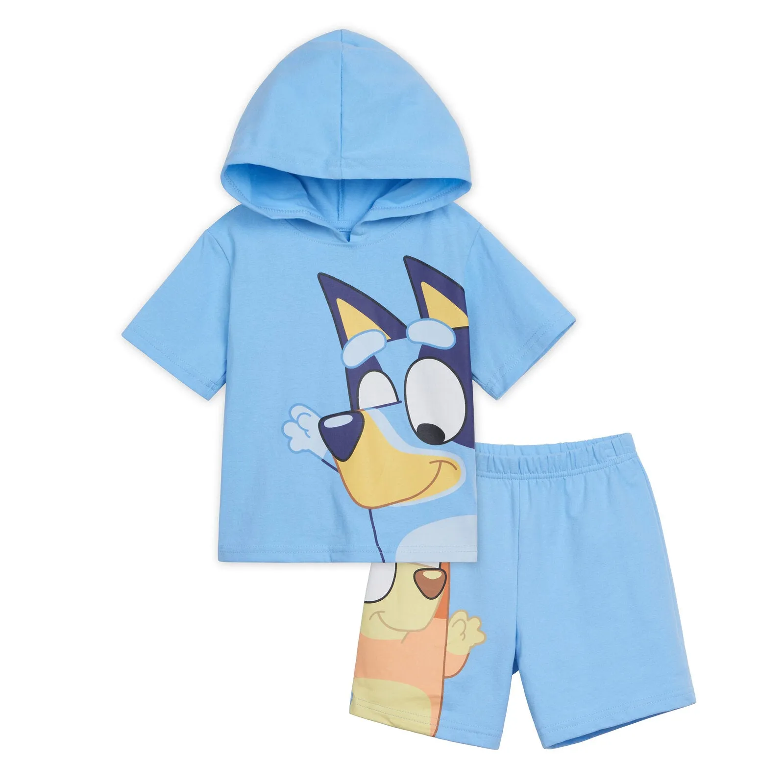 Bluey Pullover Hoodie and French Terry Shorts