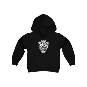 Bryce Canyon National Park Kids Hoodie - Arrowhead Chunky Text