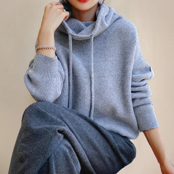 Cowl Neck Knit Sweater