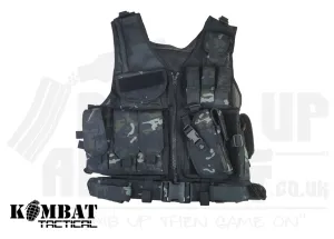 Cross Draw Tactical Vest - BTP Black