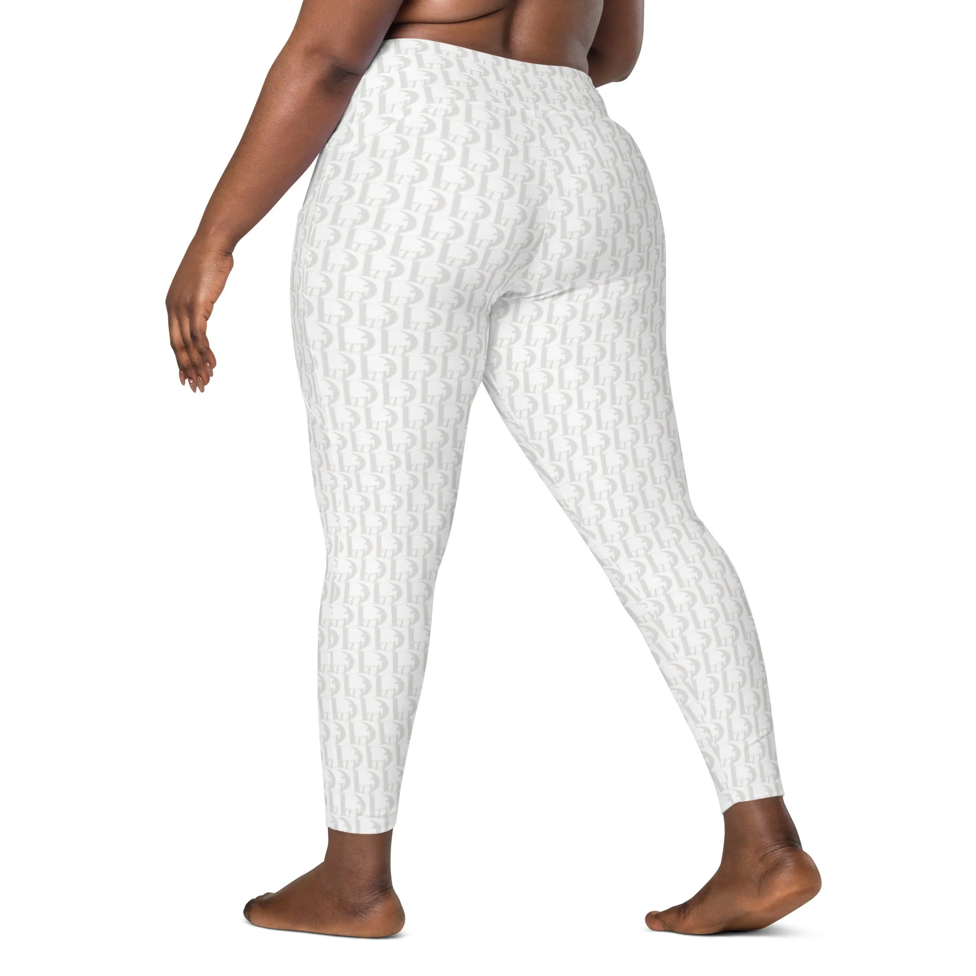 Descendants of the Island Platinum White Leggings with pockets