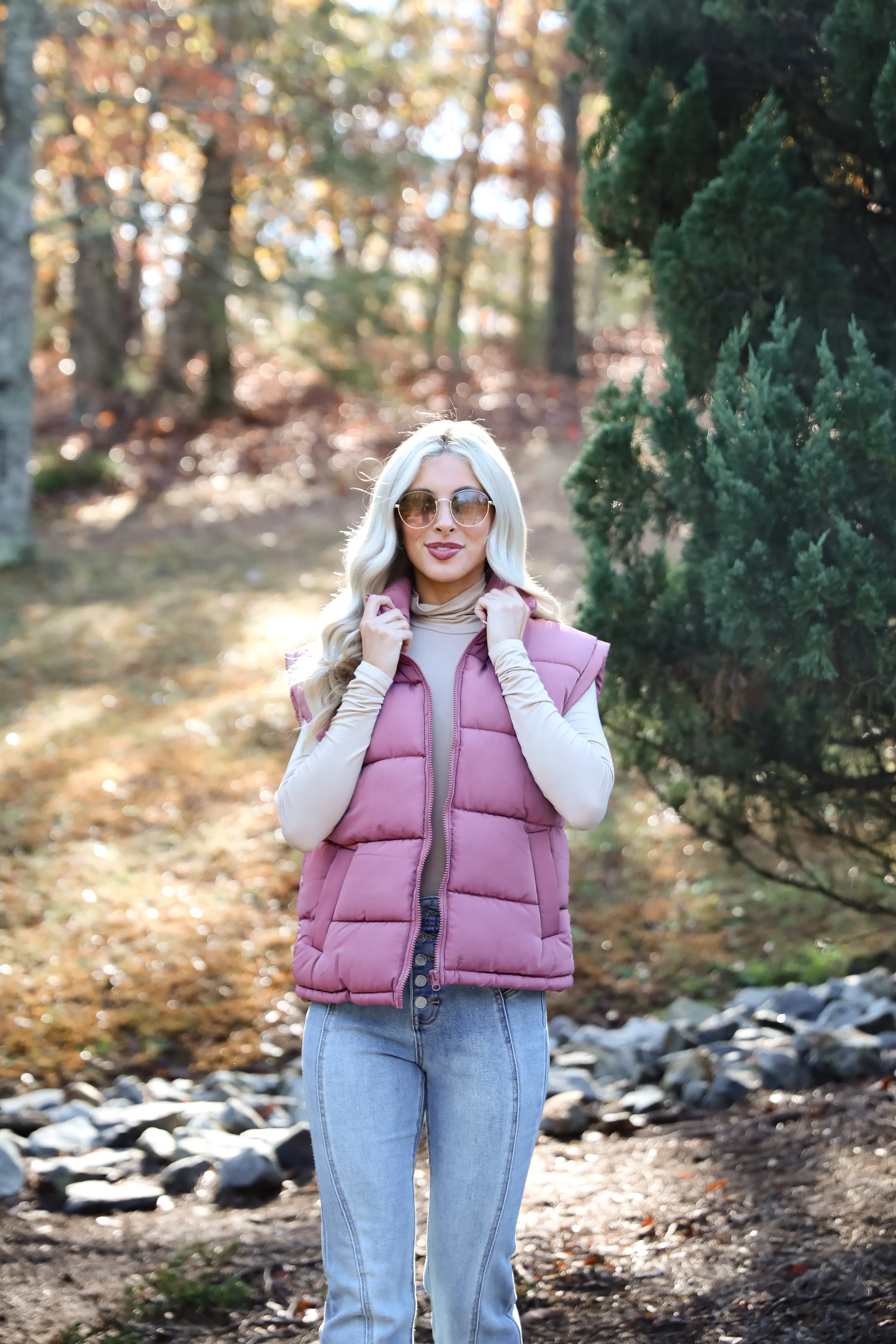 FINAL SALE - On Cloud Nine Puffer Vest - DOORBUSTER