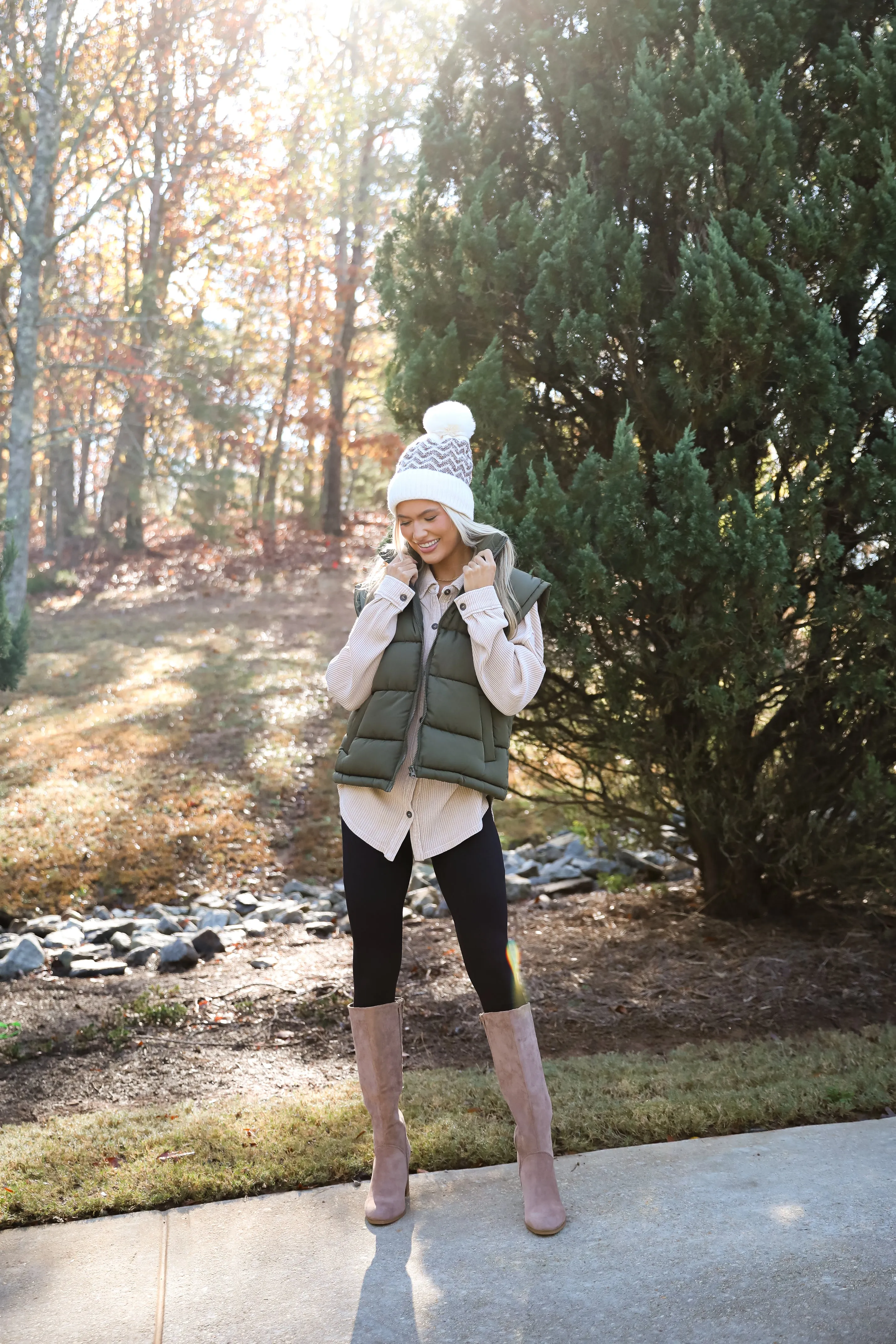 FINAL SALE - On Cloud Nine Puffer Vest - DOORBUSTER