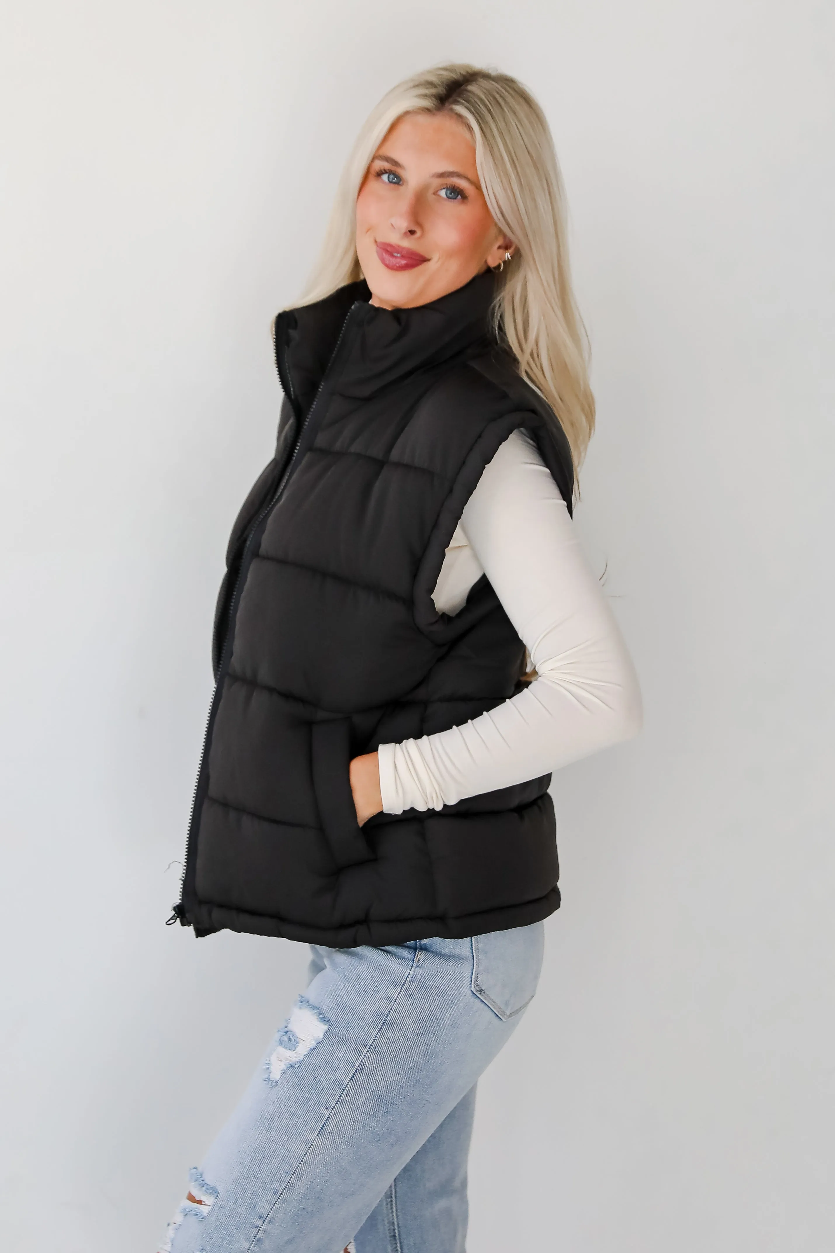 FINAL SALE - On Cloud Nine Puffer Vest - DOORBUSTER