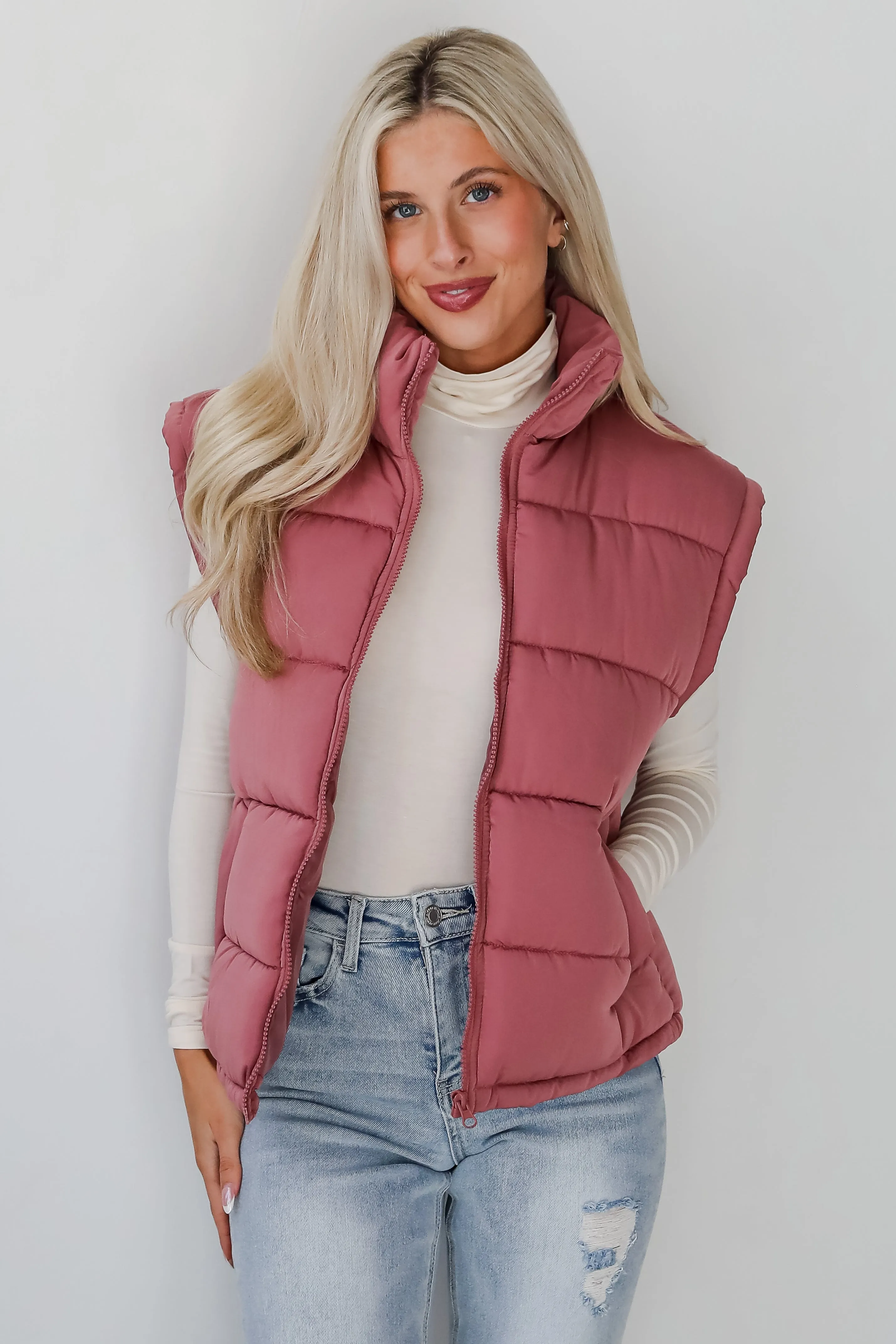 FINAL SALE - On Cloud Nine Puffer Vest - DOORBUSTER