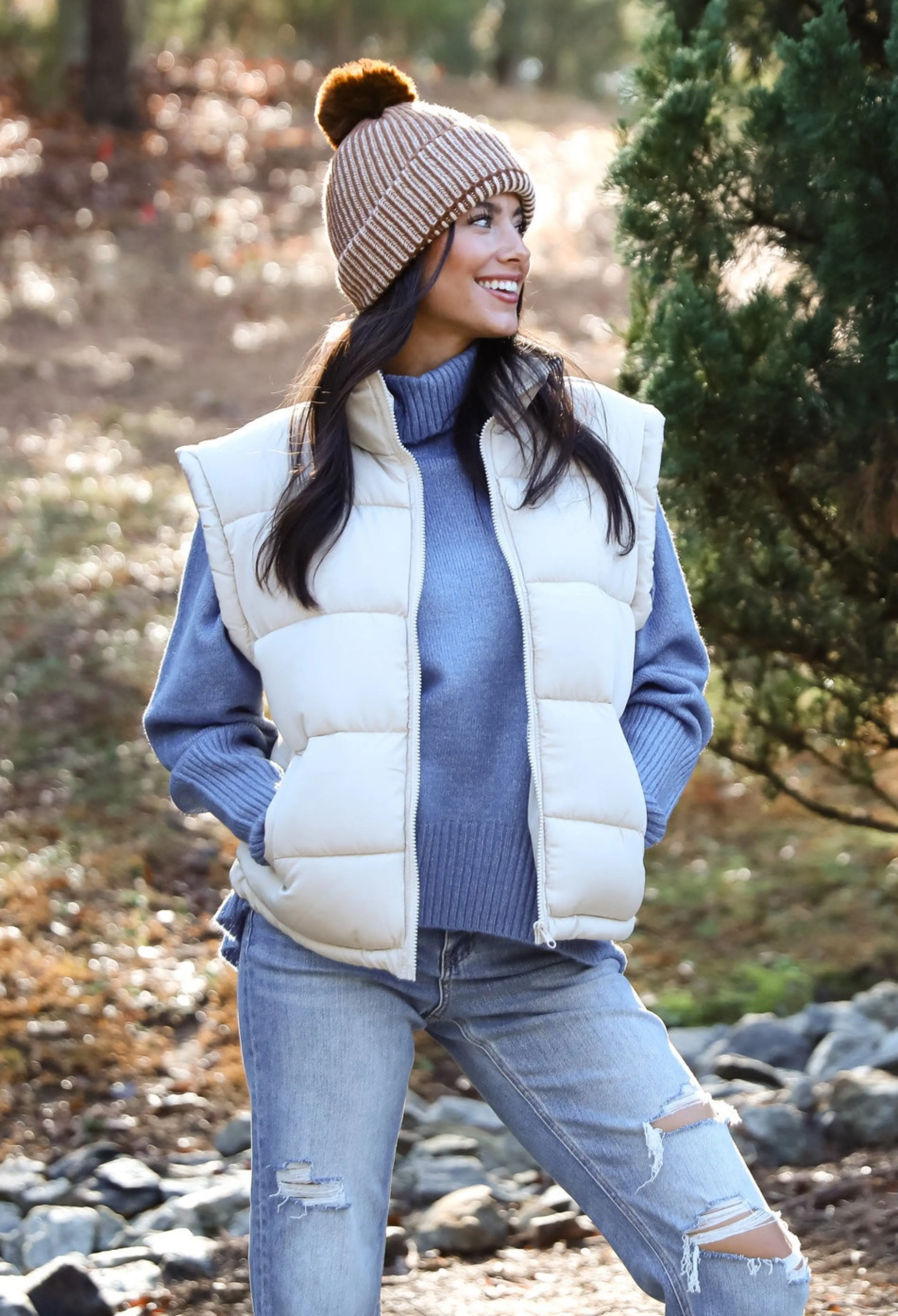 FINAL SALE - On Cloud Nine Puffer Vest - DOORBUSTER