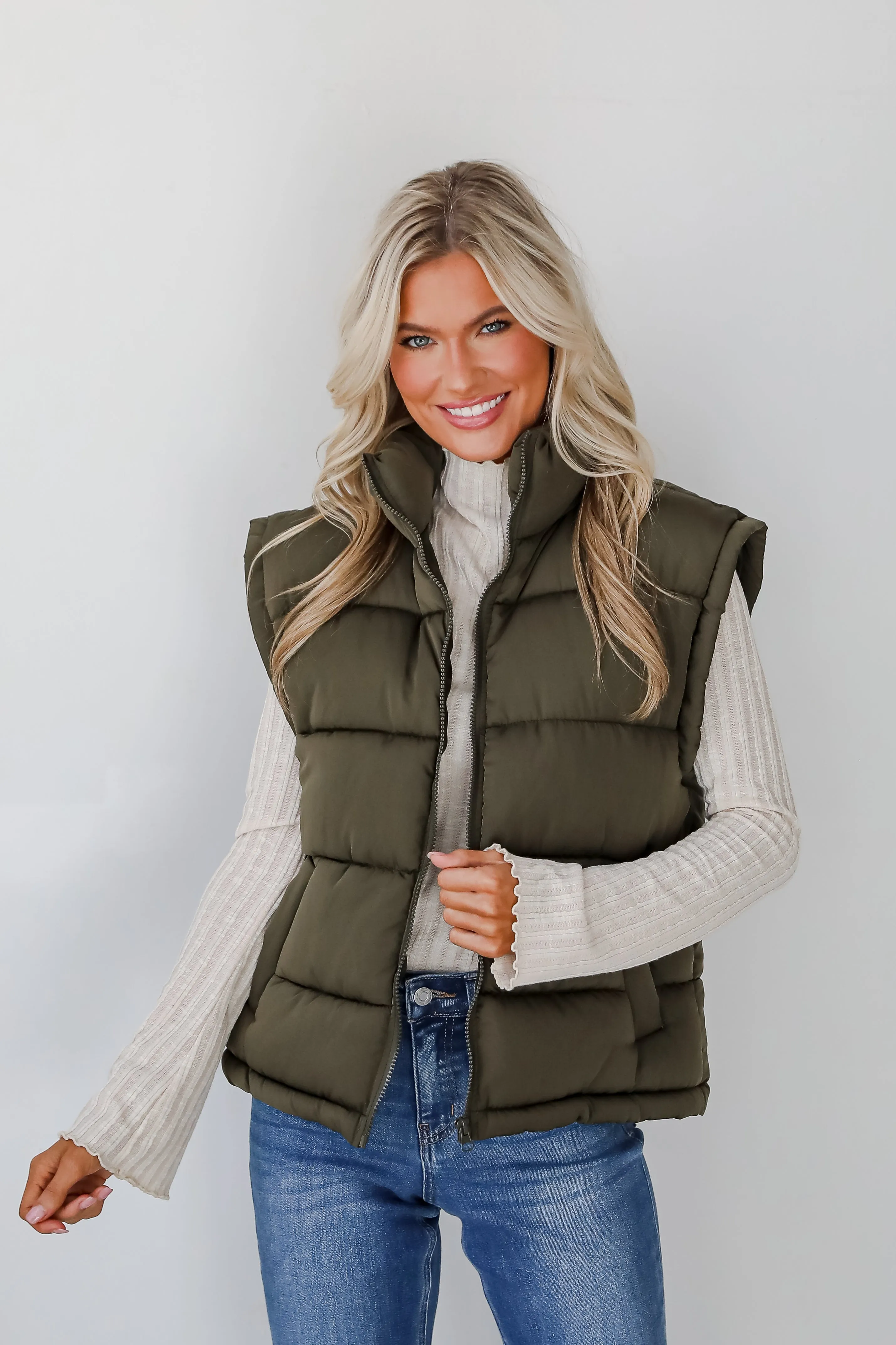 FINAL SALE - On Cloud Nine Puffer Vest - DOORBUSTER