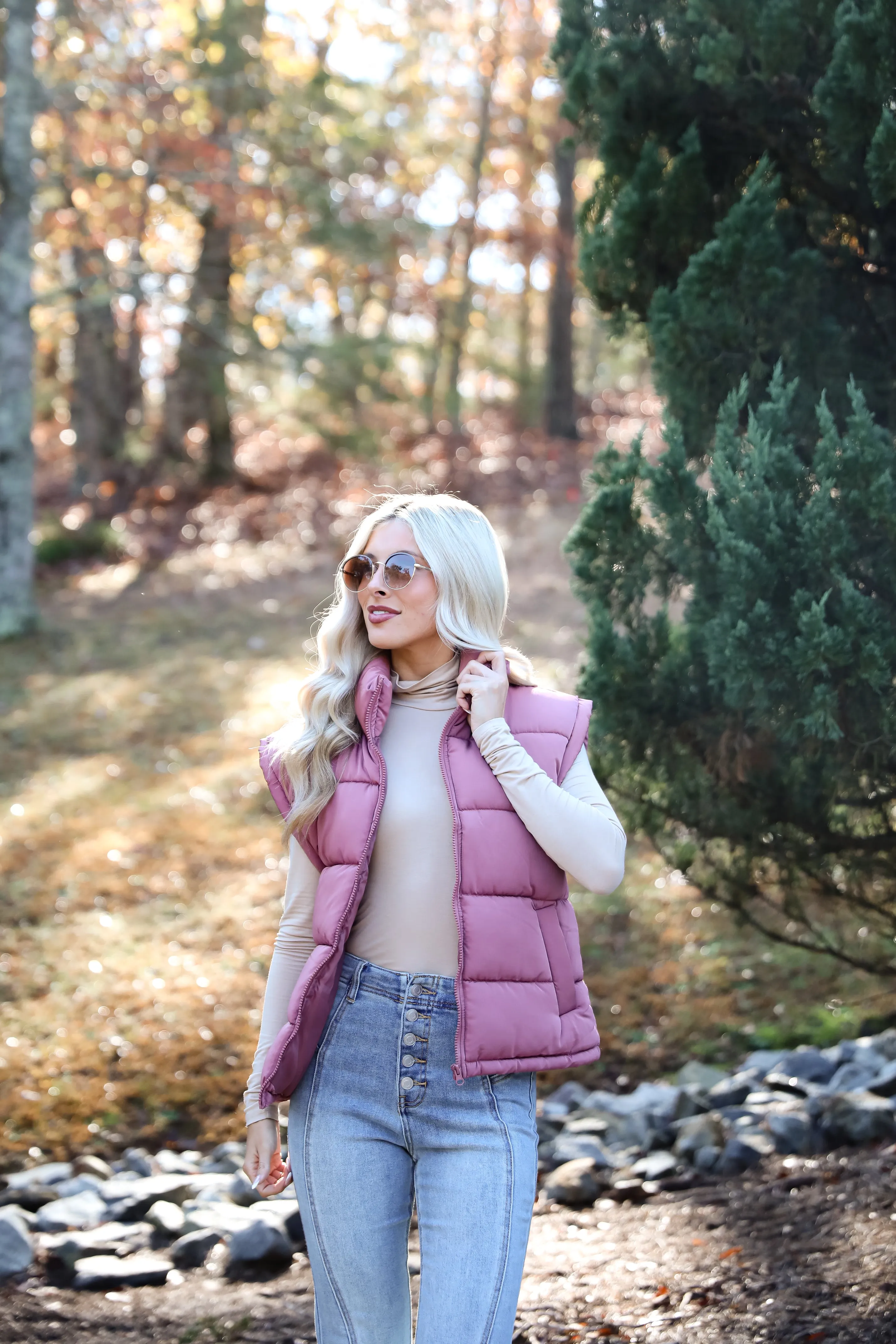 FINAL SALE - On Cloud Nine Puffer Vest - DOORBUSTER