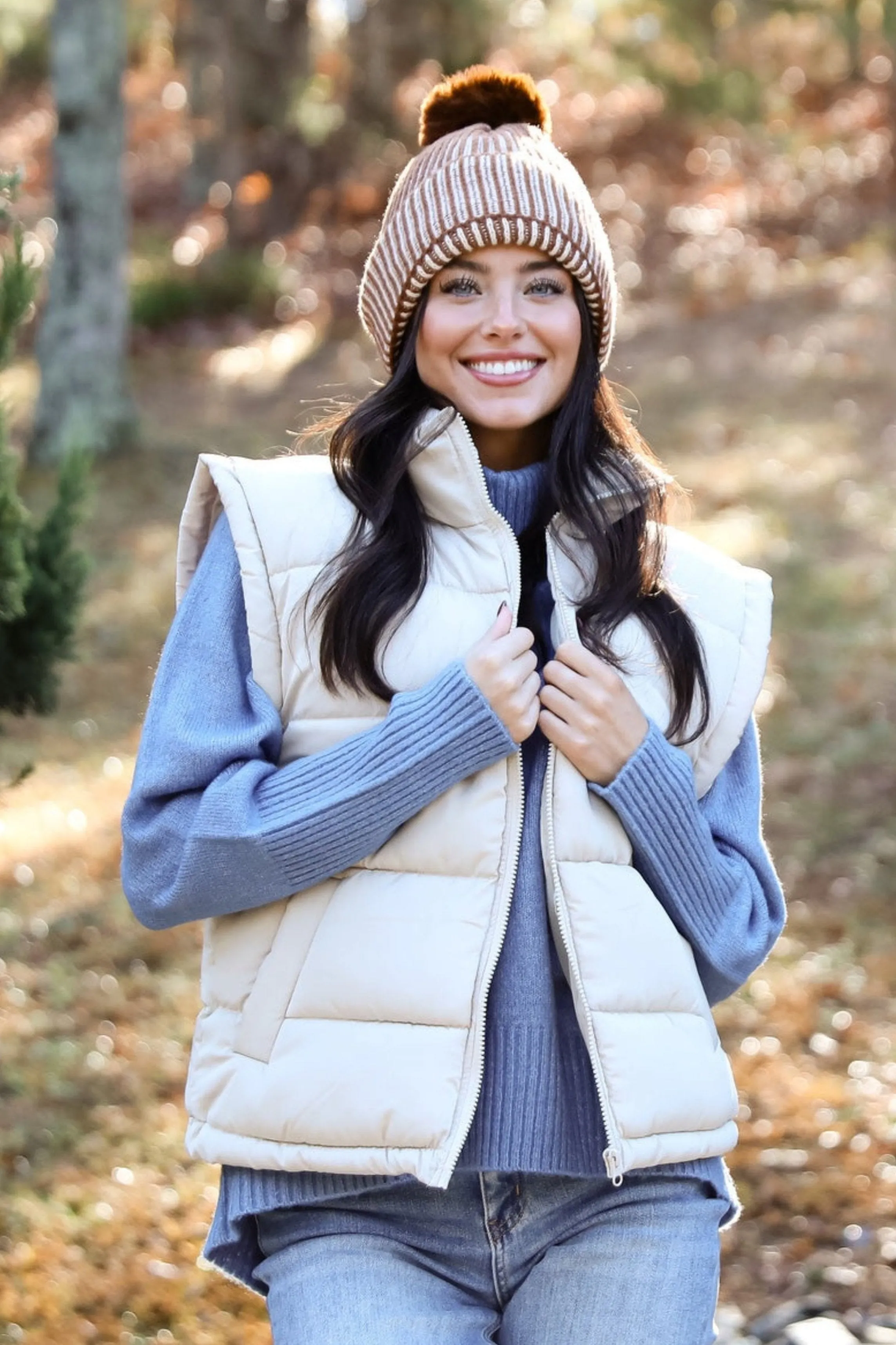 FINAL SALE - On Cloud Nine Puffer Vest - DOORBUSTER