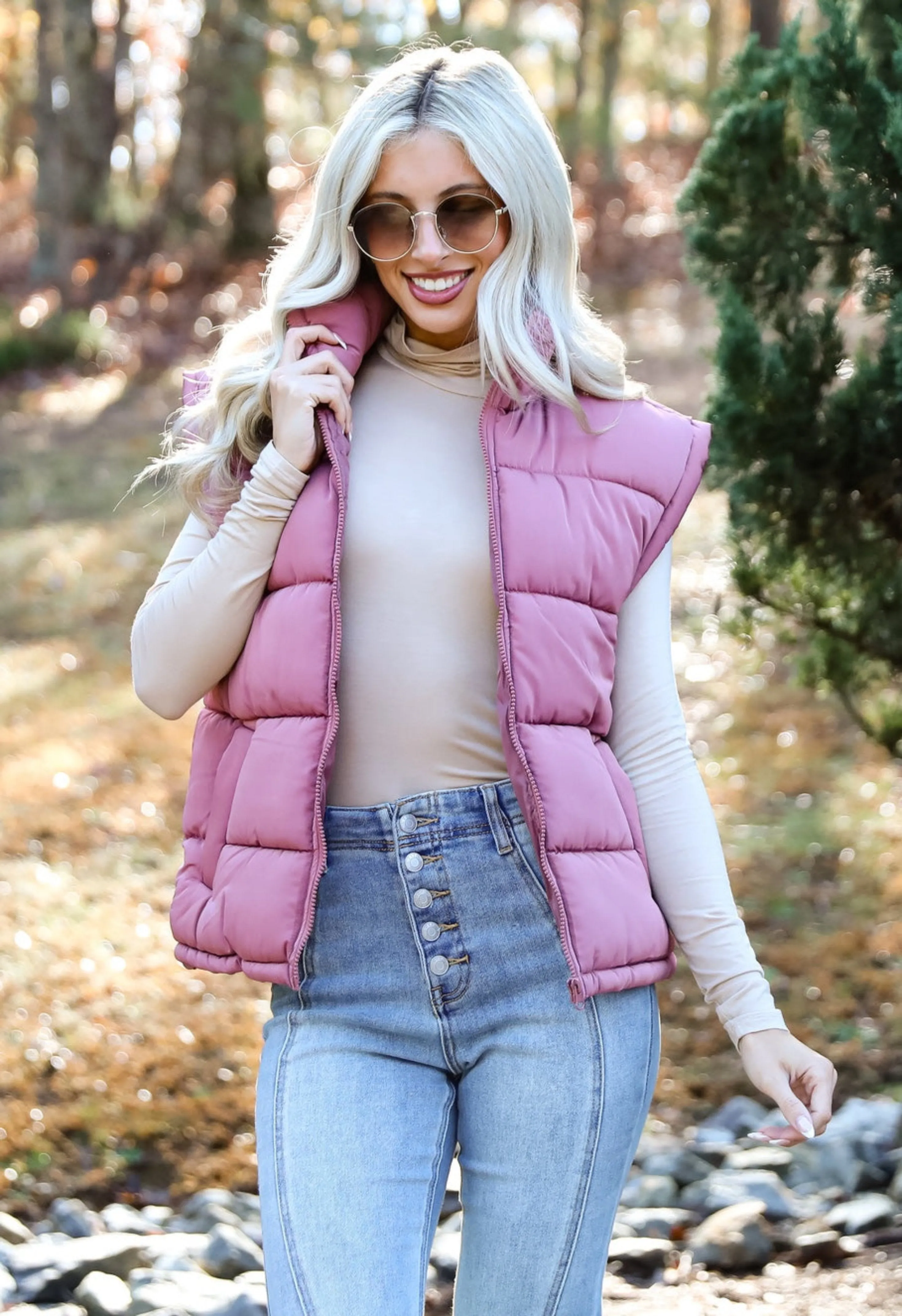 FINAL SALE - On Cloud Nine Puffer Vest - DOORBUSTER