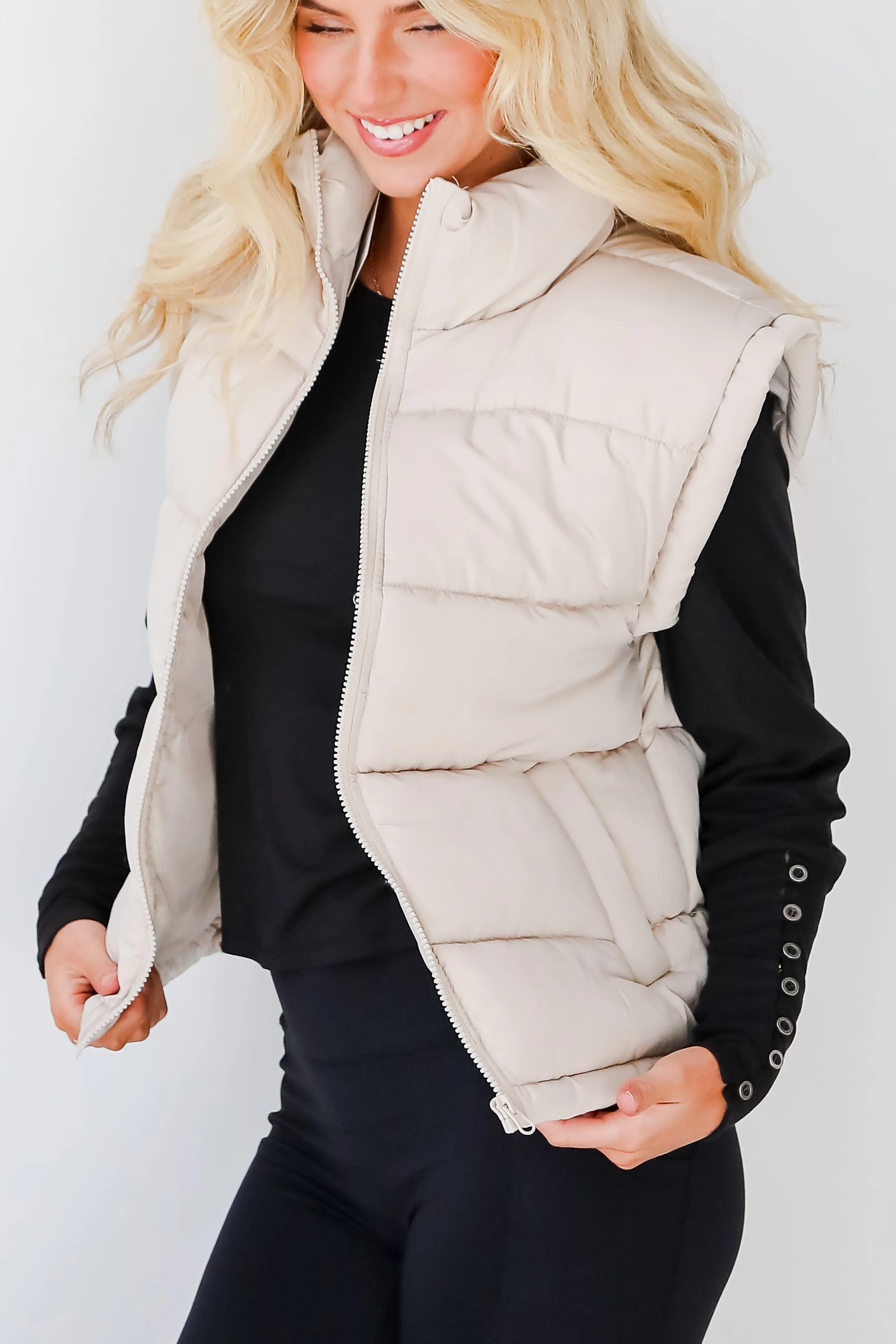 FINAL SALE - On Cloud Nine Puffer Vest - DOORBUSTER