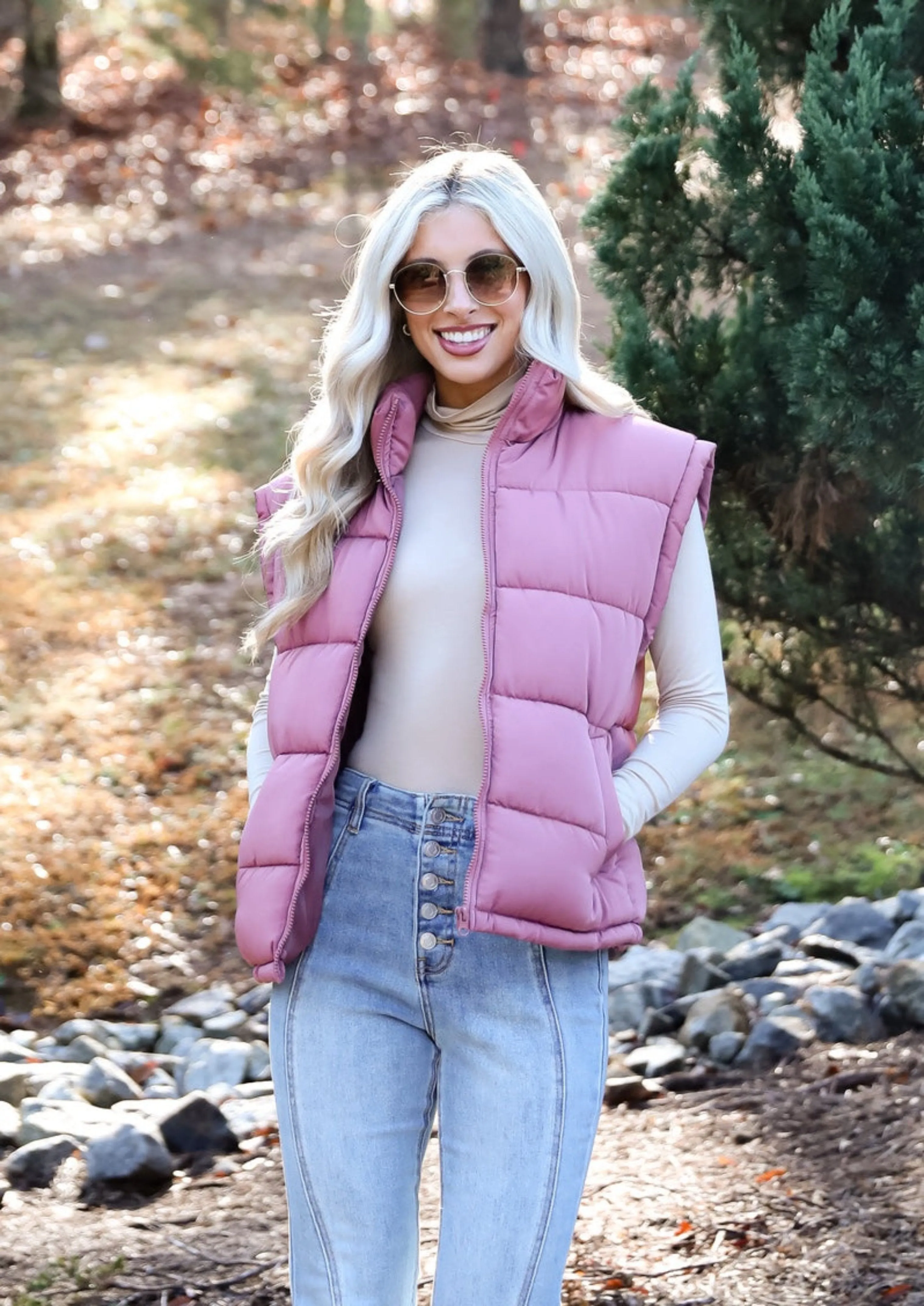 FINAL SALE - On Cloud Nine Puffer Vest - DOORBUSTER