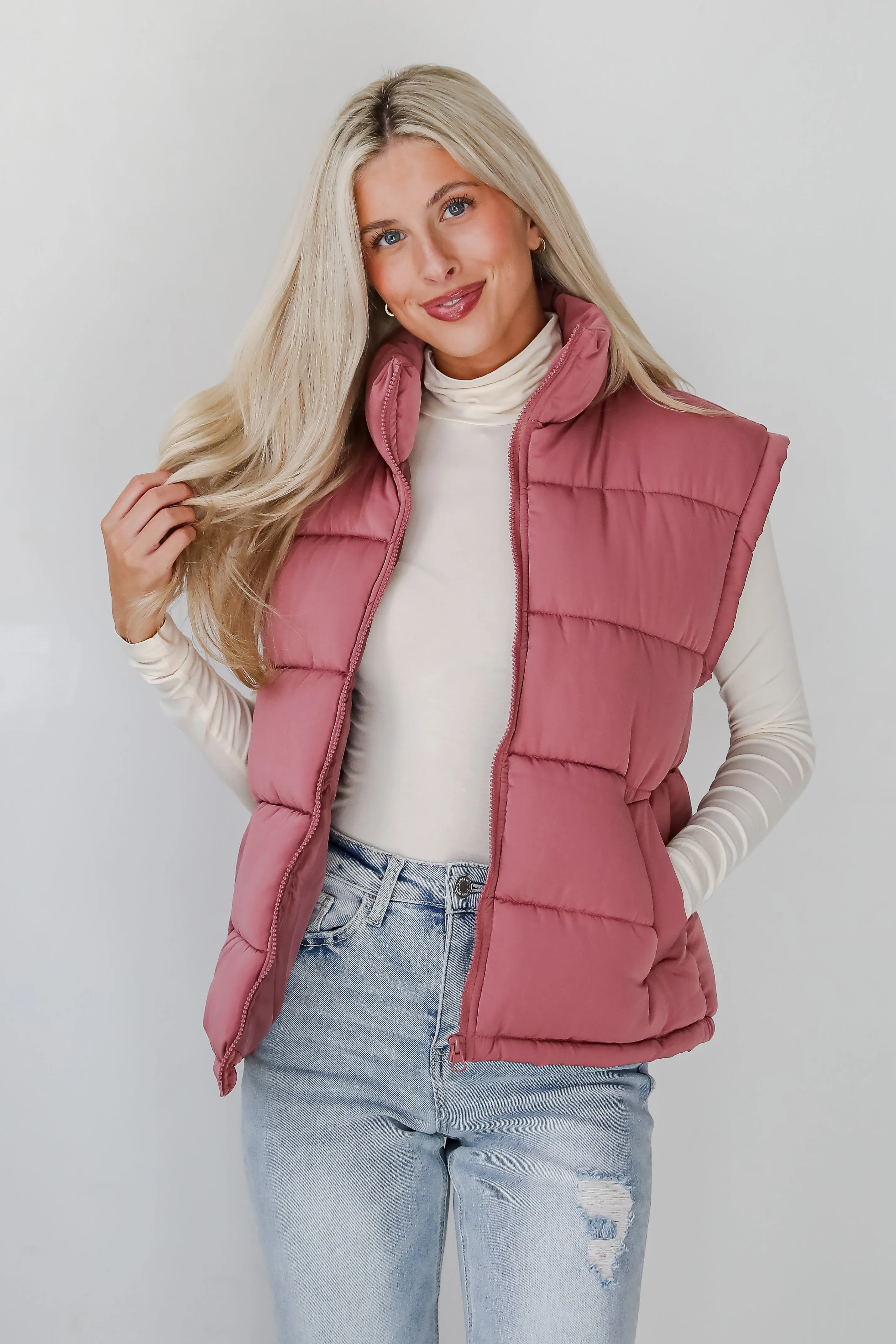 FINAL SALE - On Cloud Nine Puffer Vest - DOORBUSTER