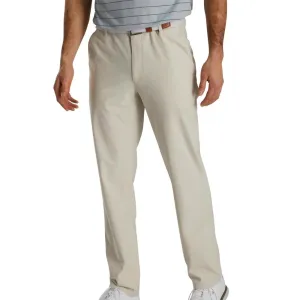 Footjoy Performance Knit Mens Golf Pants - Stone (Previous Season Style)