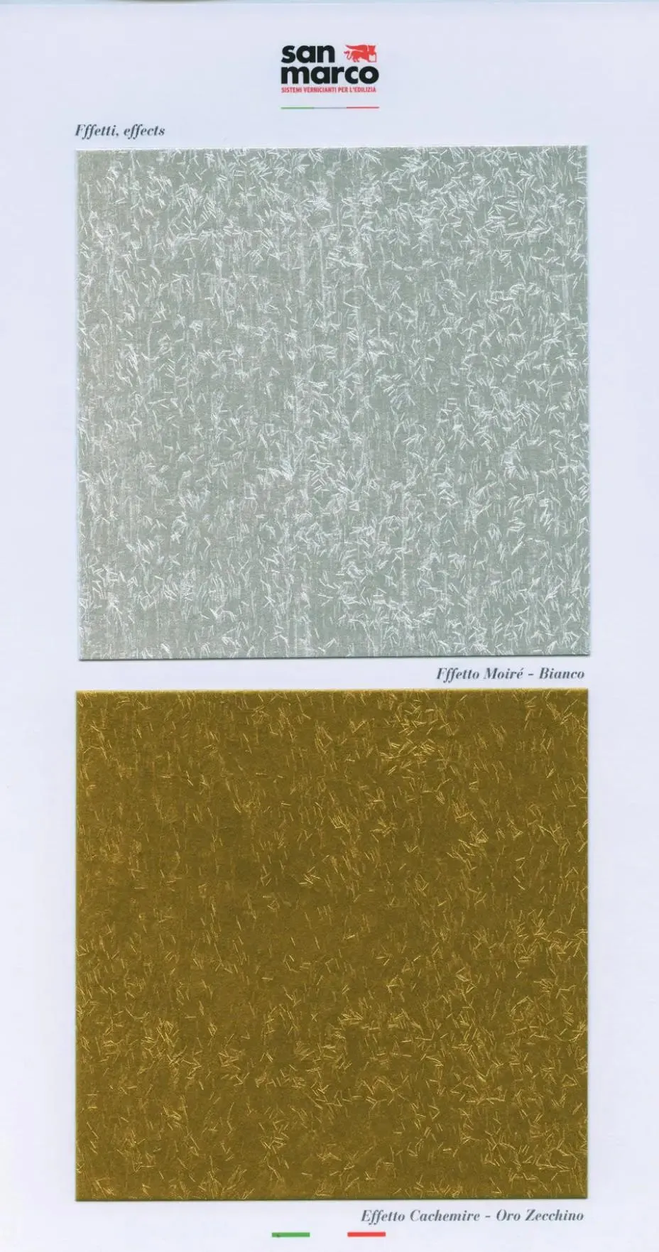 GRIMANI BIANCO - Decorative Metallic Paint with Cracked Effect by San Marco (White base)