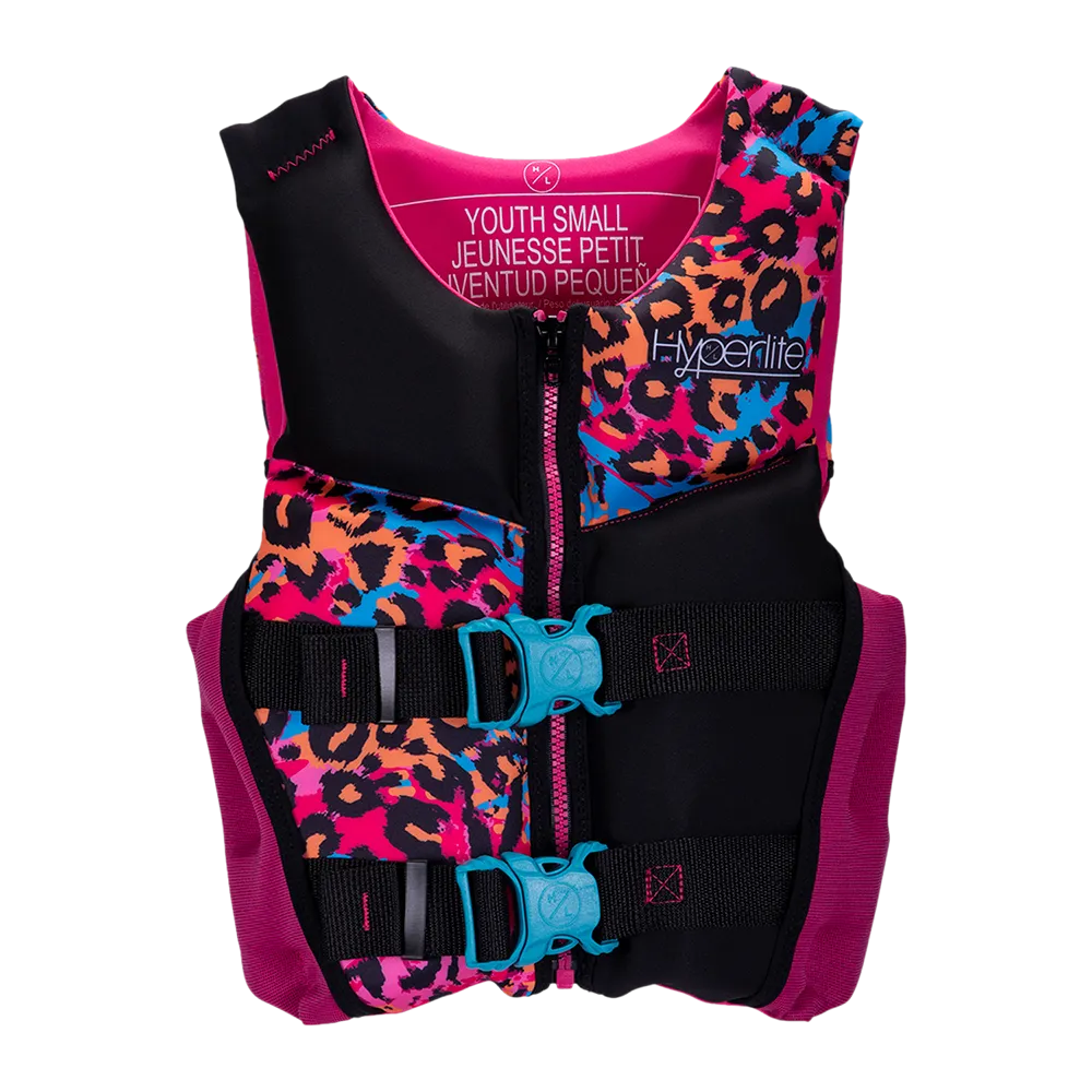 Hyperlite 2025 Girlz Youth Indy HRM Neo Vest