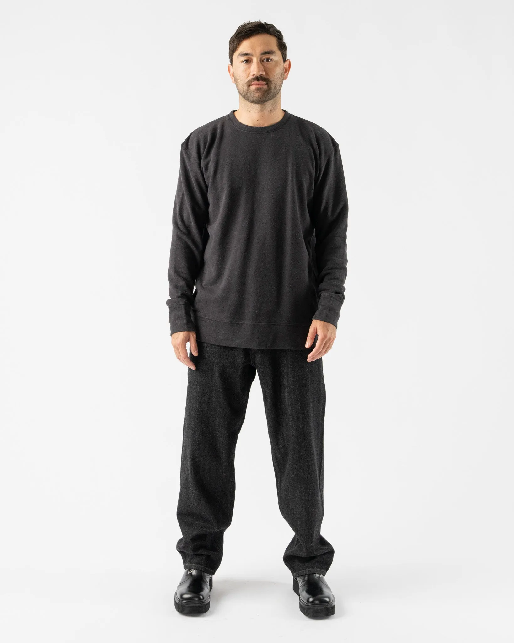 Jungmaven Tahoe Sweatshirt in Black