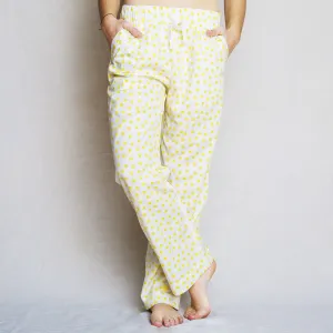 Kimbr Pant :: White Berry Dots