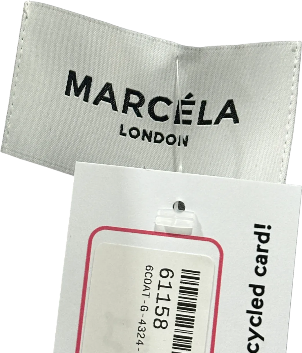 Marcela London Grey Long Coat UK 10