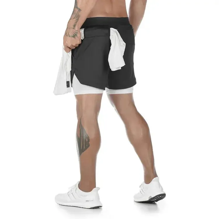 Men's Jesus Shorts – Bible Matthew 7:13-14 Scripture-Inspired Activewear