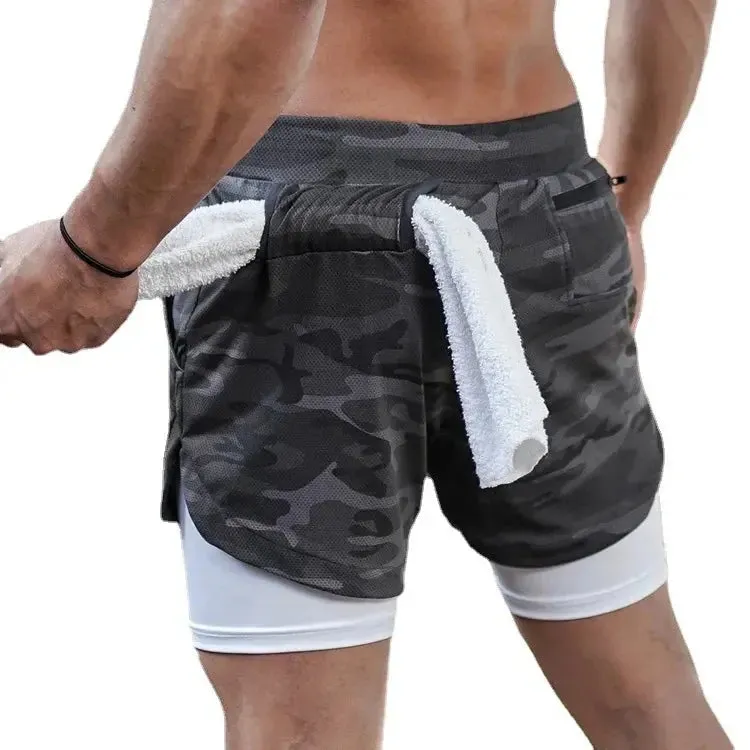 Men's Jesus Shorts – Bible Matthew 7:13-14 Scripture-Inspired Activewear