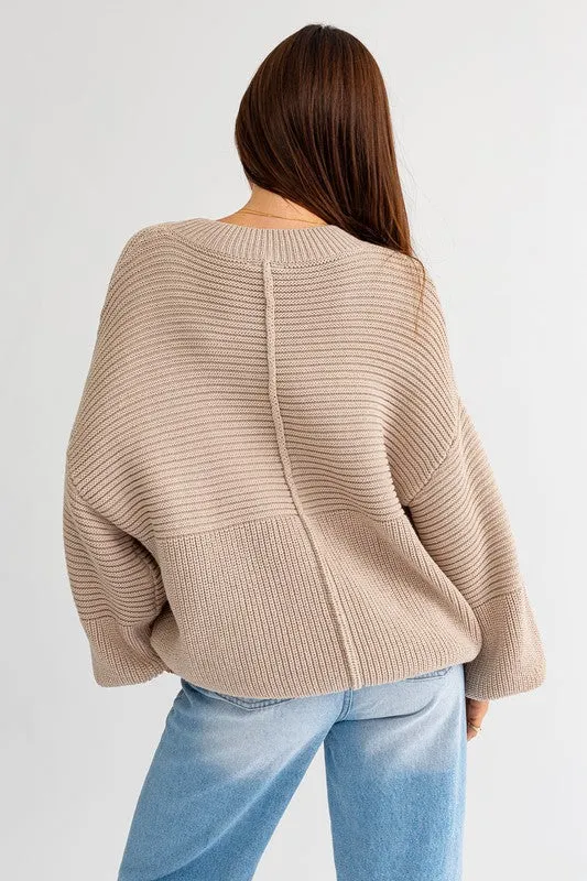 Molly Mae Ribbed Knitted Sweater