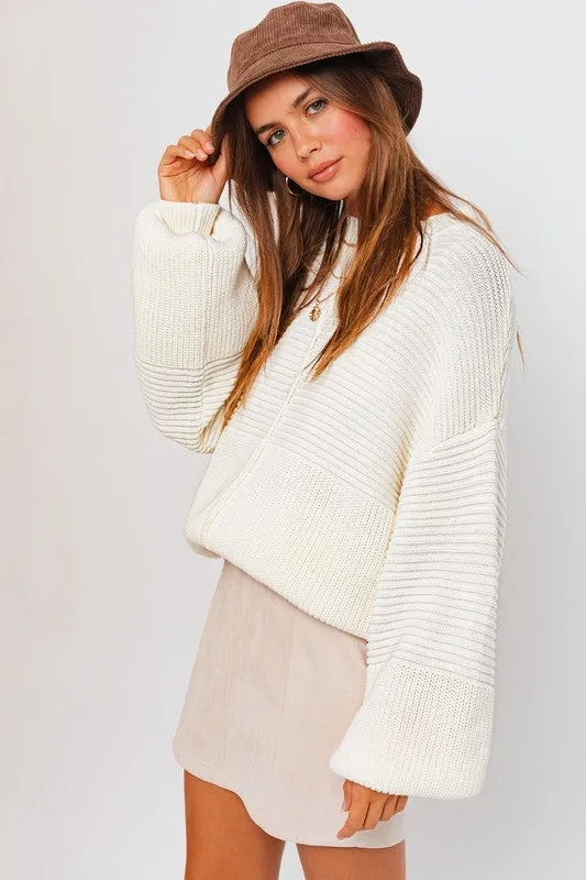 Molly Mae Ribbed Knitted Sweater