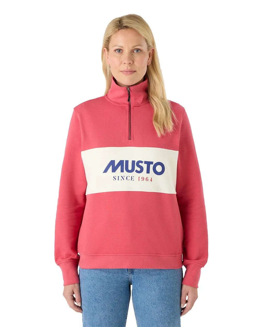 Musto Womens Classic Half Zip Sweatshirt