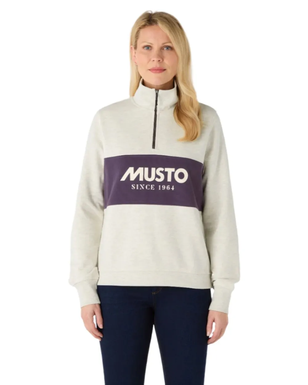 Musto Womens Classic Half Zip Sweatshirt