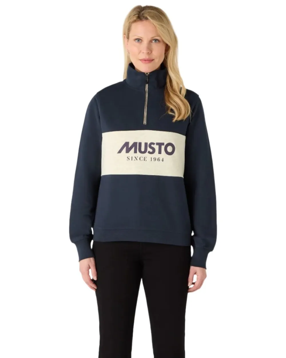 Musto Womens Classic Half Zip Sweatshirt