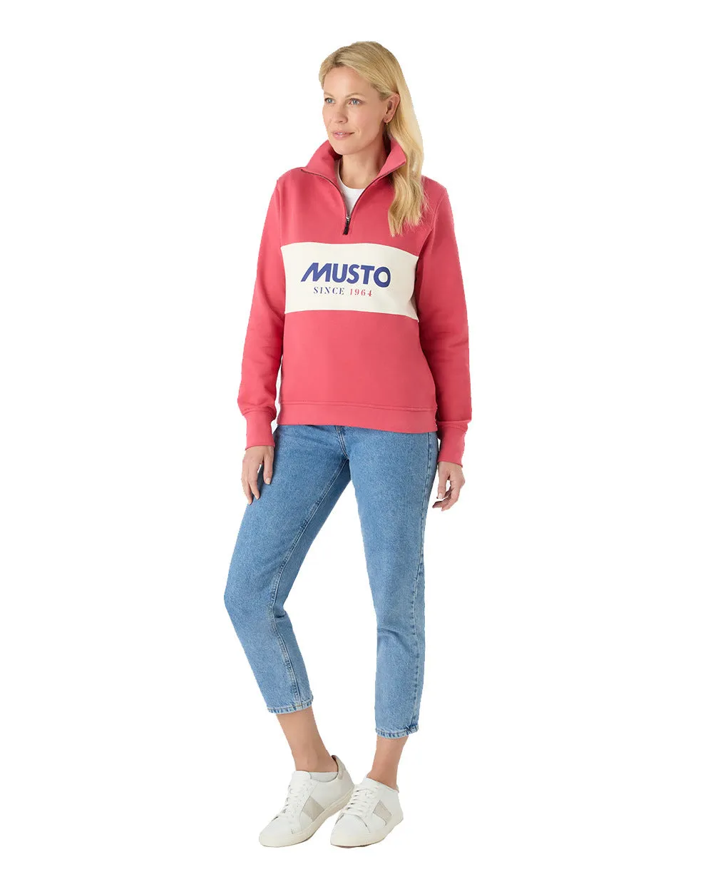 Musto Womens Classic Half Zip Sweatshirt