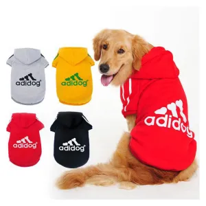 New Big Dog Clothes Warm Winter Coat Jacket Clothing for Dogs Large Size Golden Retriever Labrador 3XL-9XL Adidog Hoodie