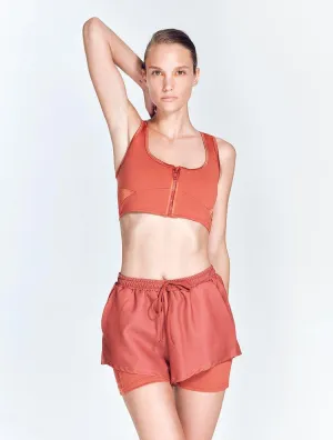 Ondine Red Ochre Shorts