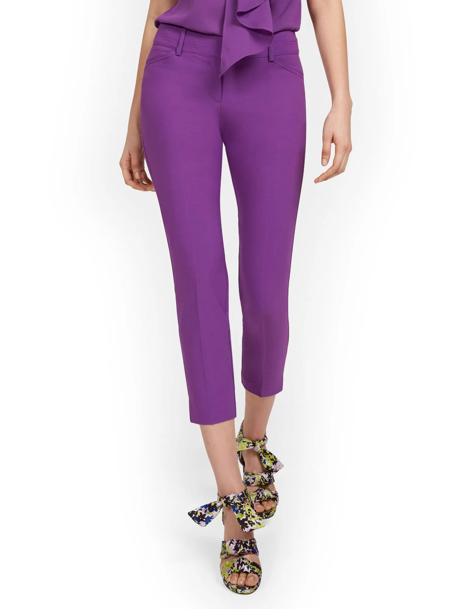 Petite Capri Pant - Essential Stretch - 7th Avenue