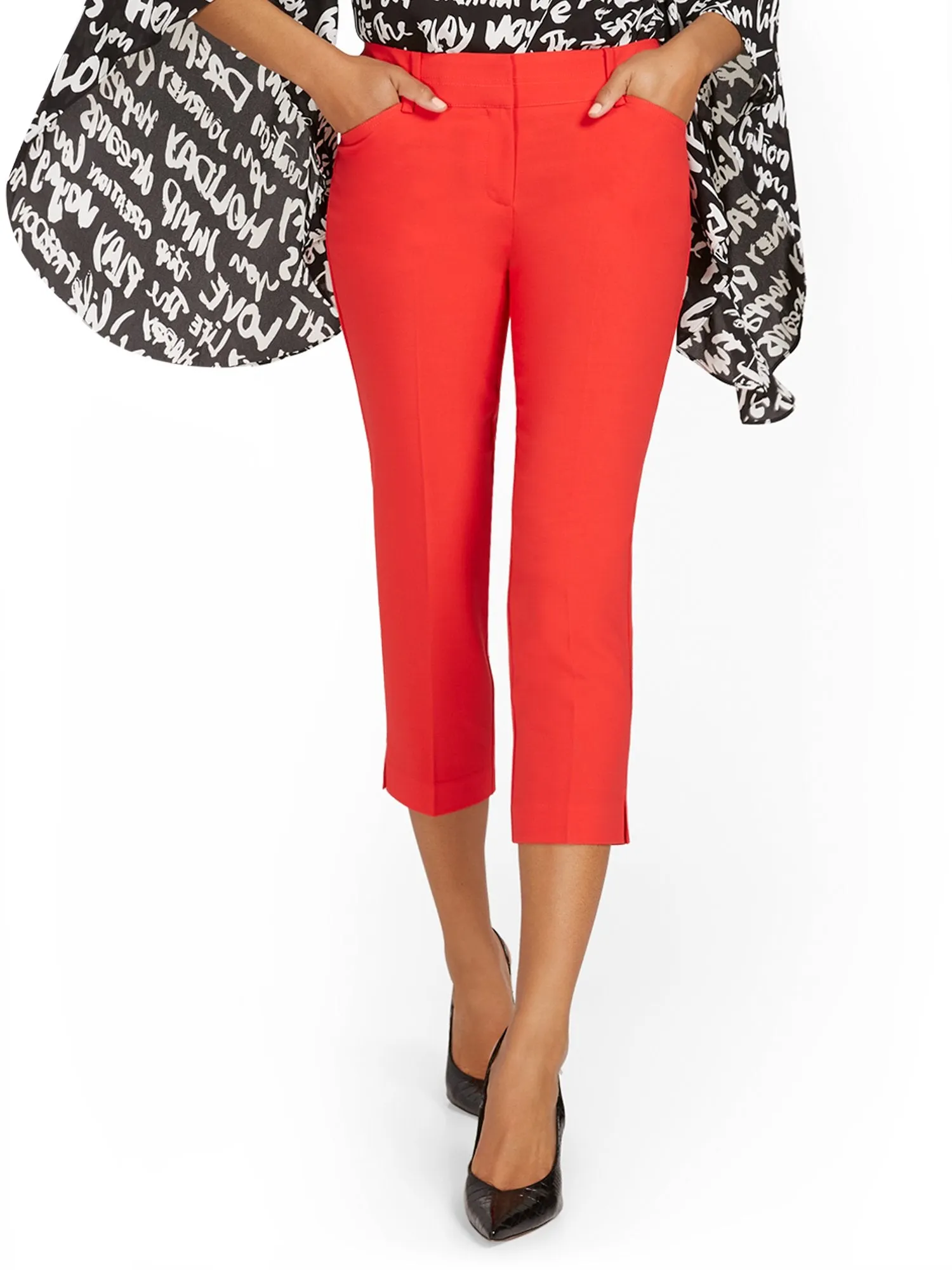 Petite Capri Pant - Essential Stretch - 7th Avenue