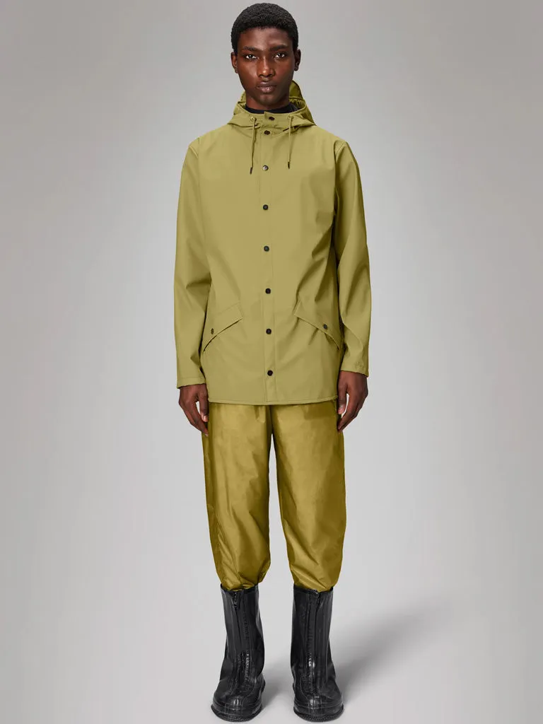 Rains Short Jacket in Khaki