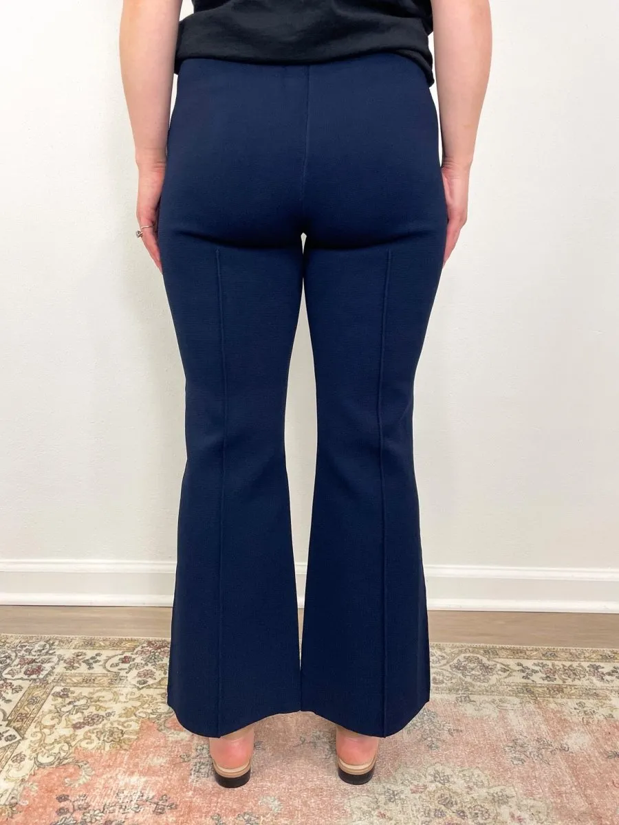 Rene Pull On Pant in Navy