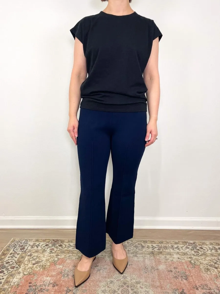 Rene Pull On Pant in Navy