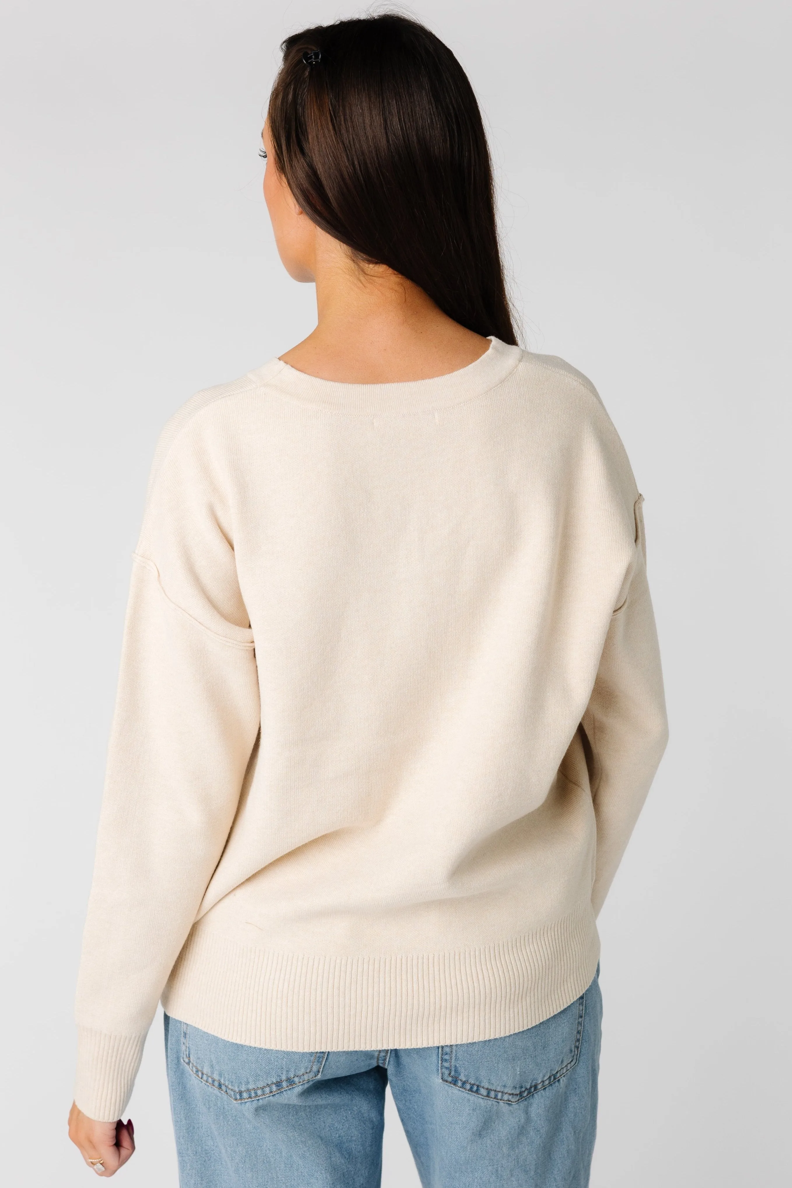 Sky High Oversize Sweater