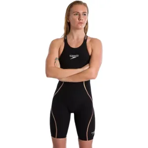 Speedo - Women's Fastskin LZR Intent Closedback Kneeskin - Black/Gold