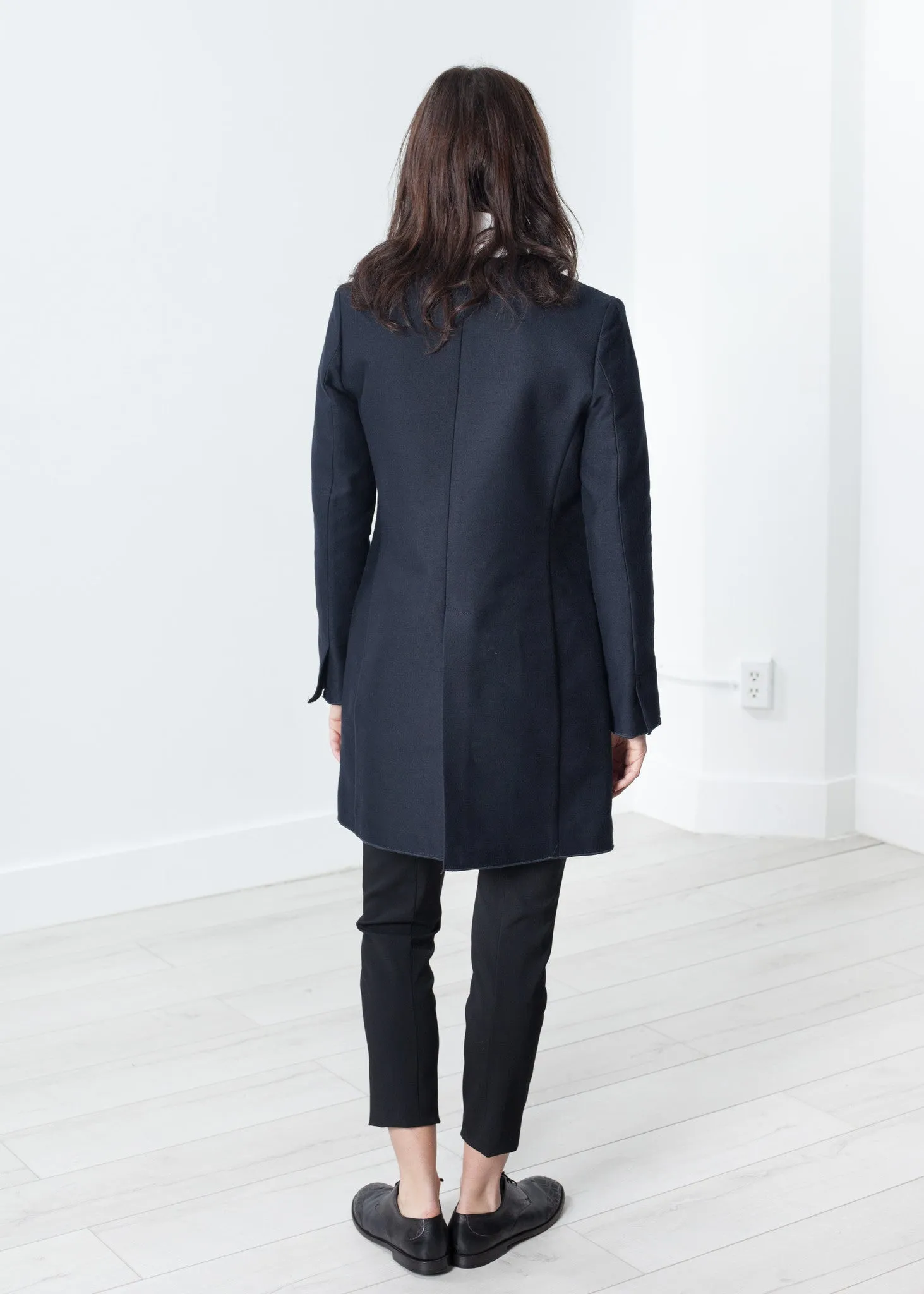 Tessuto Jacket in Navy -UEB