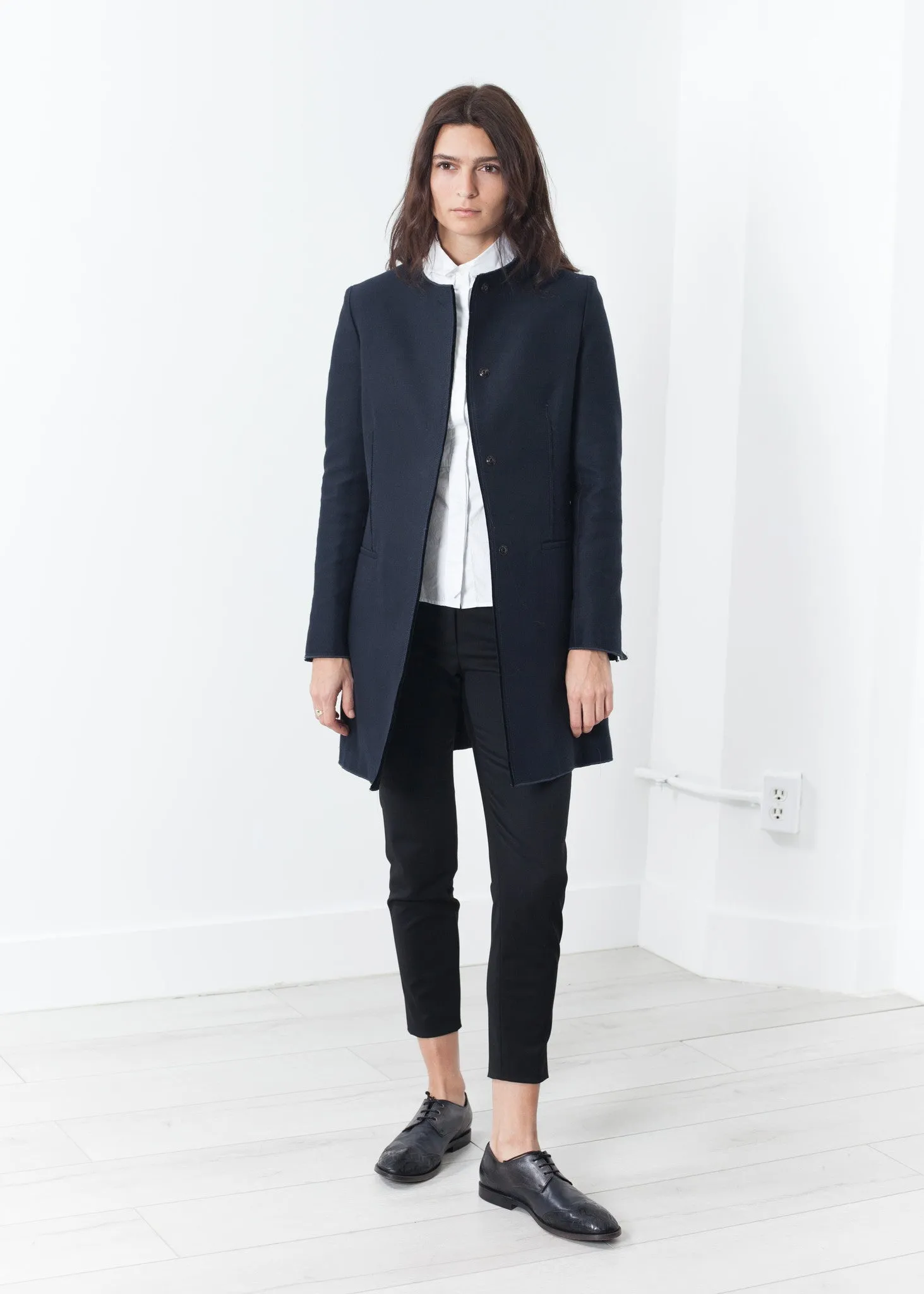 Tessuto Jacket in Navy -UEB