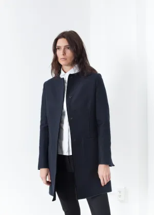 Tessuto Jacket in Navy -UEB