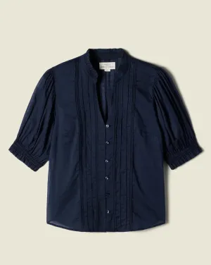 Trovata Eliza Blouse Navy